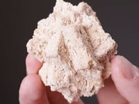 DOLOMITE ps. after CALCITE with MALACHITE