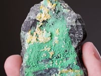 ARSENTSUMEBITE with TSUMEBITE  with MIMETITE