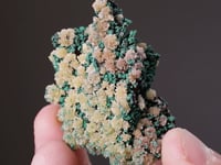 MIMETITE with MALACHITE