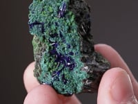 AZURITE with OLIVENITE MALACHITE and ARSENTSUMEBITE