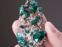 DIOPTASE  with CERUSSITE
