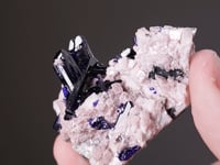 AZURITE  on DOLOMITE