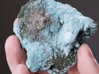 ROSASITE with OLIVENITE