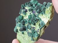 MALACHITE After AZURITE on 'GARTRELLITE'