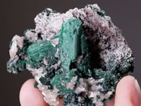 MALACHITE ps. after AZURITE with CERUSSITE