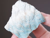 ARAGONITE var. CUPRIAN ARAGONITE