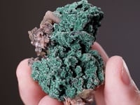 MALACHITE with WULFENITE