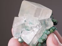 CALCITE   on MALACHITE