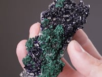 AZURITE with MALACHITE