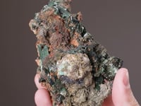 SZENICSITE with POWELLITE and MOLYBDENITE