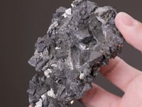 TETRAHEDRITE with BOULANGERITE   JAMESONITE and PYRITE