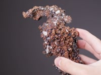 CUPRITE on NATIVE COPPER