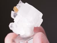 SVANBERGITE   on MAGNESITE