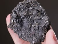 ZINKENITE with SPHALERITE  and PYRITE