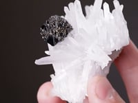SPHALERITE  on QUARTZ