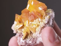 WULFENITE   with MIMETITE