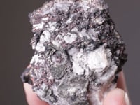 BREITHAUPTITE   on NATIVE SILVER