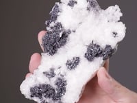 PYRARGYRITE with CALCITE