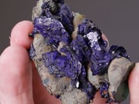 AZURITE with MALACHITE
