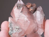 CALCITE with NATIVE COPPER