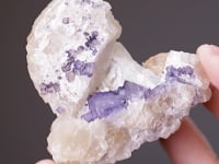 WITHERITE   with  FLUORITE