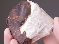 ZINCITE with CALCITE