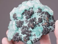 AURICHALCITE with CALCITE