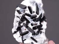 NEPTUNITE on NATROLITE with JOAQUINITE-(Ce) and BENITOITE