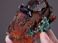 MALACHITE with AZURITE