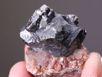 PROUSTITE with PYRARGYRITE DOLOMITE and CHALCOPYRITE