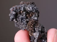 ACANTHITE   with NATIVE SILVER
