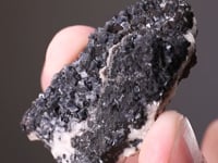BERZELIANITE   with CALCITE