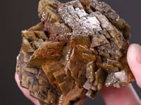 SIDERITE   with PYRITE