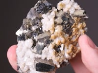 ARSENOPYRITE with SPHALERITE  QUARTZ and CALCITE
