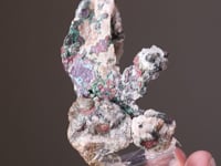 NATIVE COPPER with MALACHITE and CUPRITE