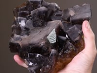 FLUORITE   with CHALCOPYRITE