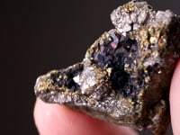 SIEGENITE on CHALCOPYRITE