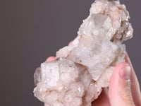 FLUORITE   with QUARTZ
