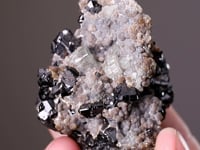FLUORAPATITE with CASSITERITE