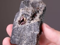 KERMESITE with STIBNITE and PÄÄKKÖNENITE (?)