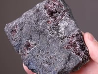 KERMESITE with BERTHIERITE and STIBNITE