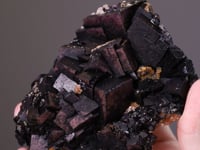 FLUORITE   with QUARTZ