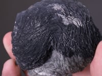 CALCITE  with BOULANGERITE inclusions
