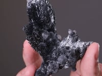 BERTHIERITE   with QUARTZ