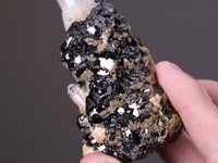 SPHALERITE with QUARTZ