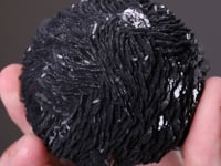 CALCITE with BOULANGERITE inclusions