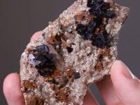 FLUORITE with QUARTZ