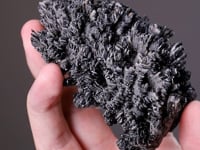 STIBNITE with CALCITE