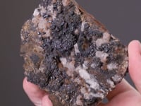 STEPHANITE, PROUSTITE POLYBASITE with GALENA