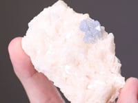 CELESTITE on DOLOMITE  with CALCITE